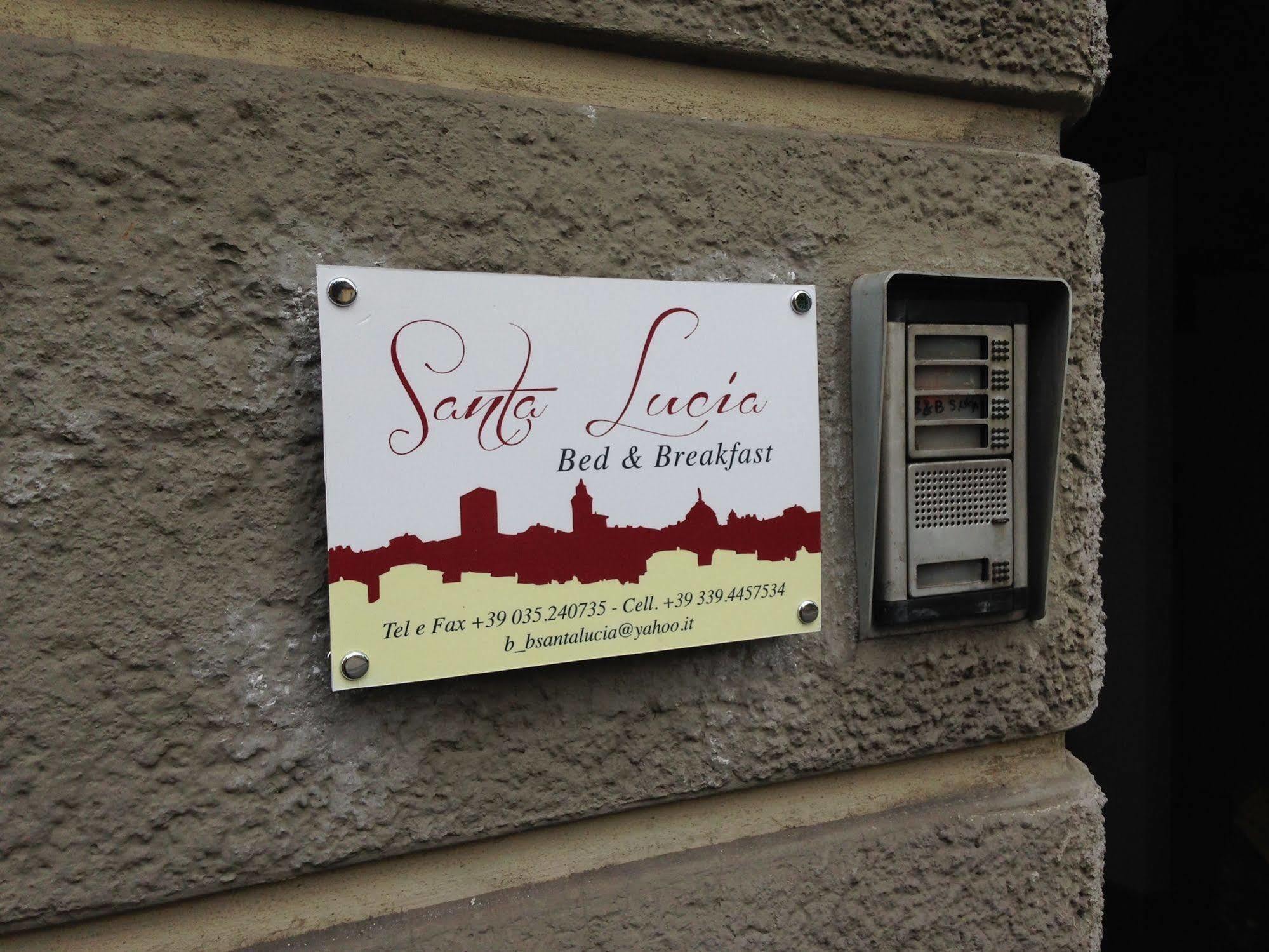 B&B Santa Lucia Bergamo Exterior photo